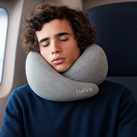 LuxVia™ | No es una almohada. Es tu copiloto del descanso | ¡Últimas Unidades!